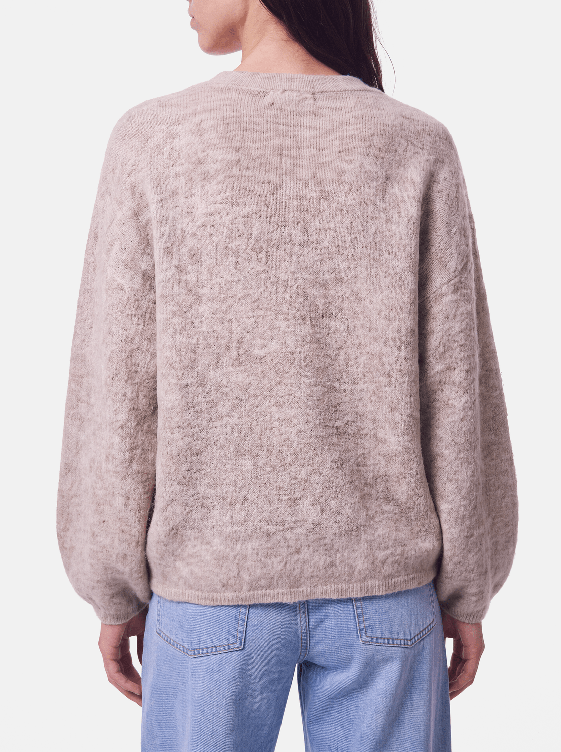 PCALLIE Pullover - Greige - VERO MODA & VILA Bergvik